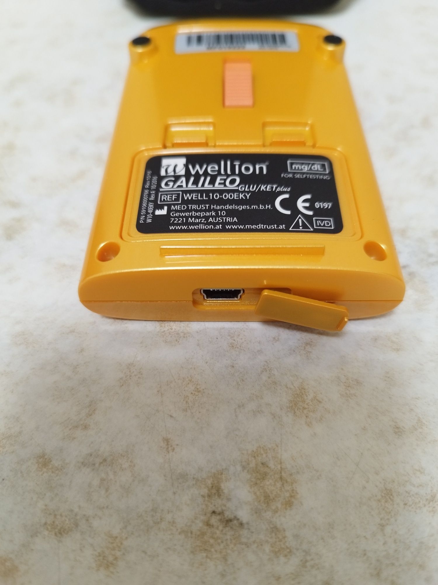 Глюкометр Wellion Galileo GLU/KET (глюкоза та кетони)