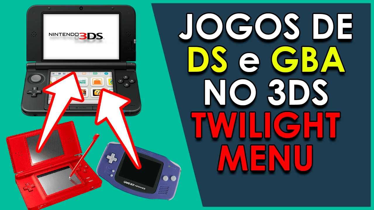 Nintendo 3DS Desbloqueada 64Gb (Jogos DS/3DS e Retro)
