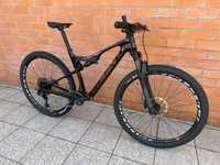 Bicicleta suspensao total carbono roda 29 coluer Stake