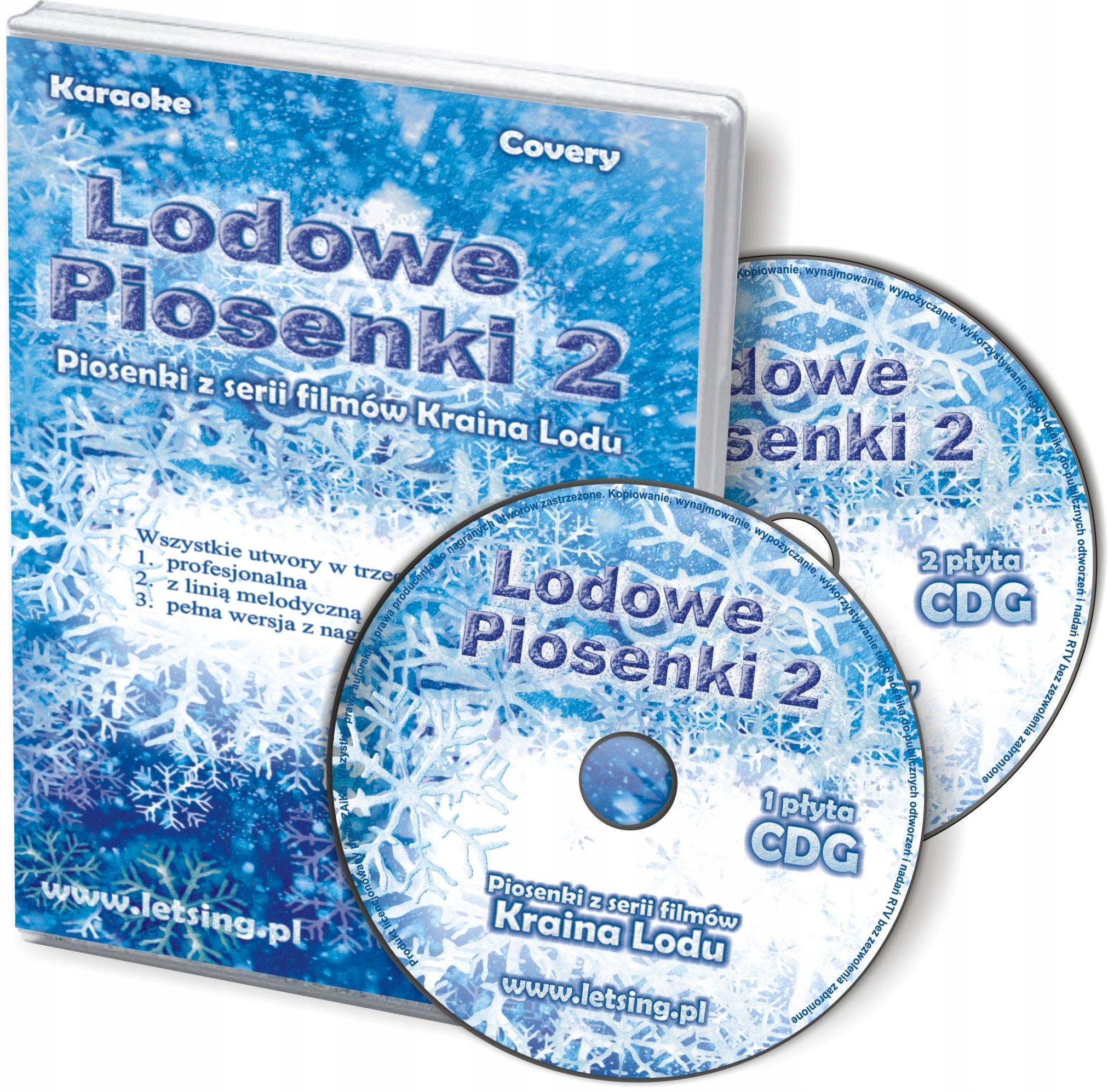 Płyty CD CDG Kraina Lodu Frozen Lodowe Piosenki 2