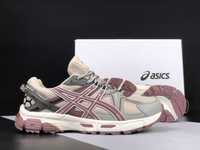 Жіночі кросівки Asics Gel Kahana 8 сірий з бордовим 12264 НОВИНКА