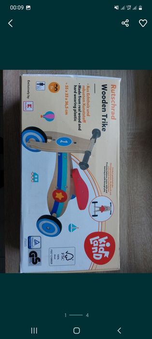 Rowerek biegowy nowy