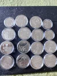 Монеты 10 гривен ЗСУ 16 монет