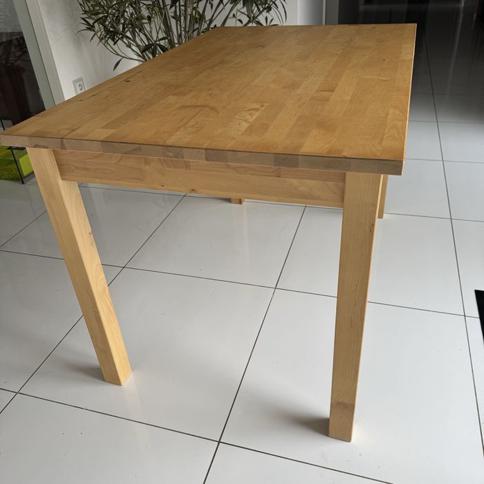 Stół drewniany IKEA 119 x 74 x 74 cm Bjorkudden