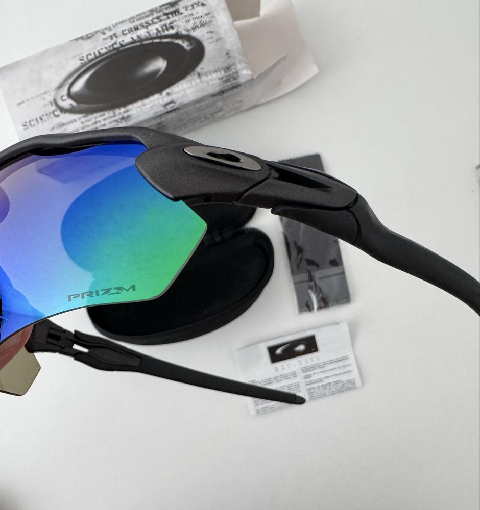 Oakley Radar EV Path matte black/prizm jade polarized original оклі