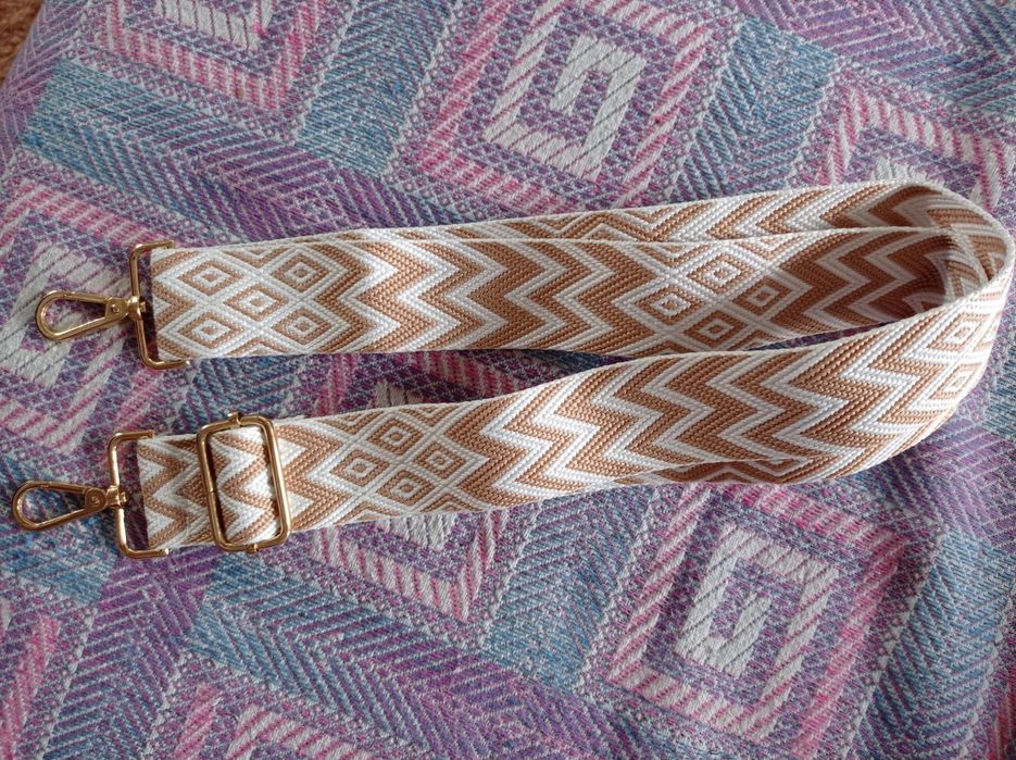 Ручка для сумки з золотою фурнітурою