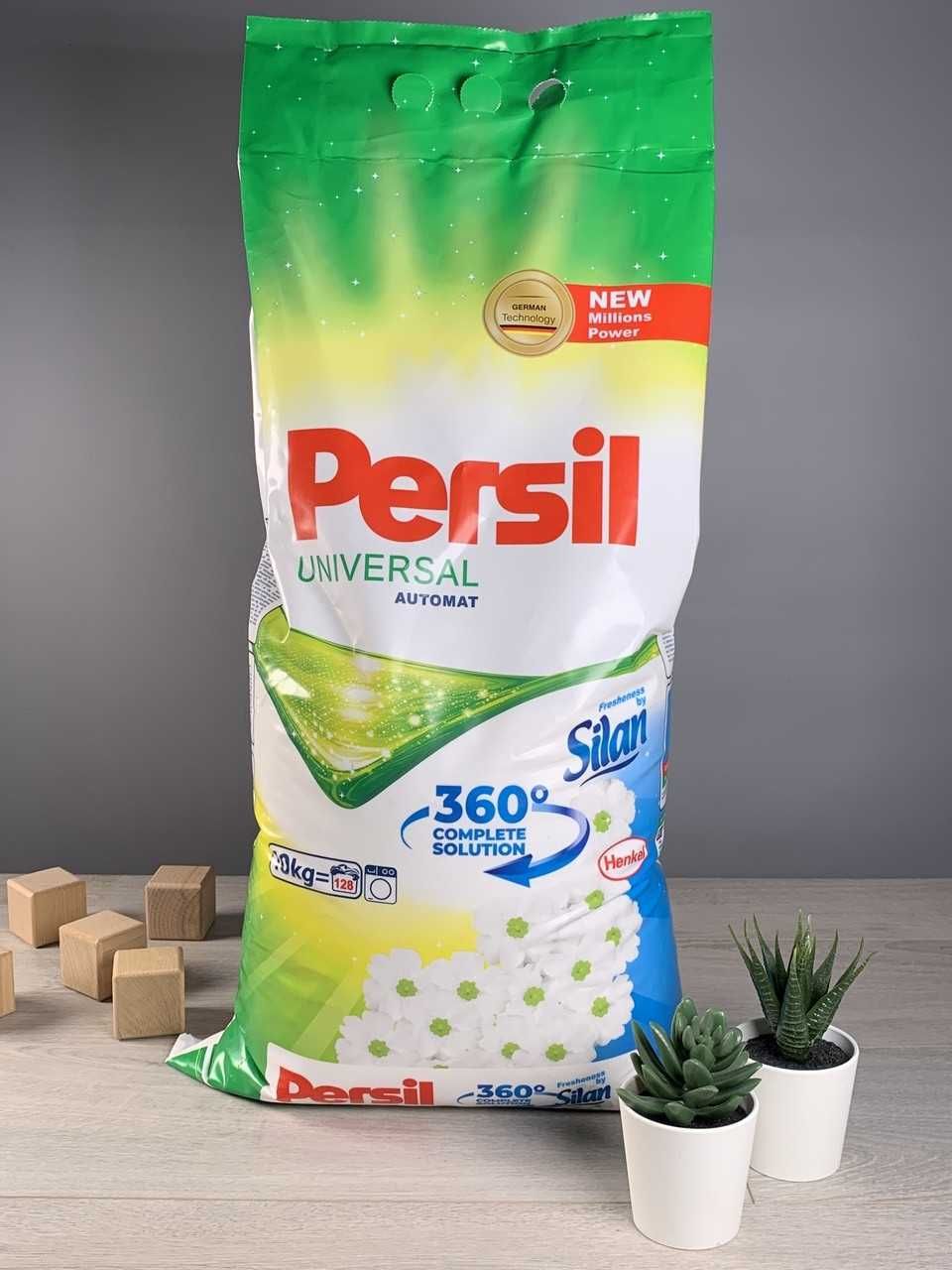 Порошок для стирки в пакете, Persil Universal, Silan 10KG