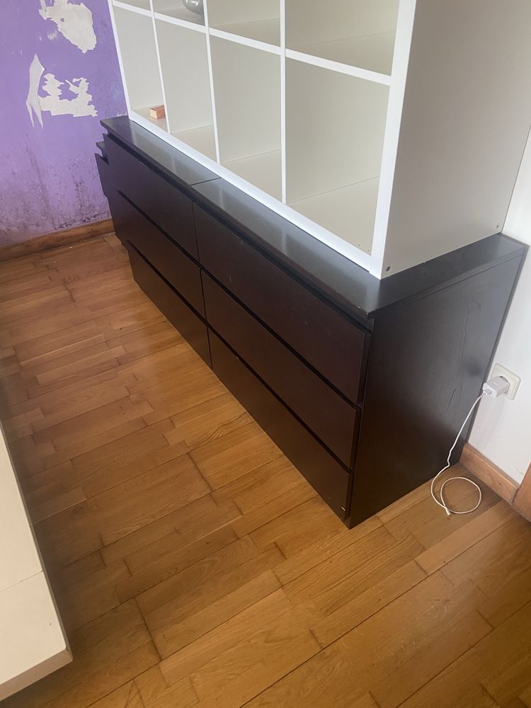 Quarto casal completo madeira maciça