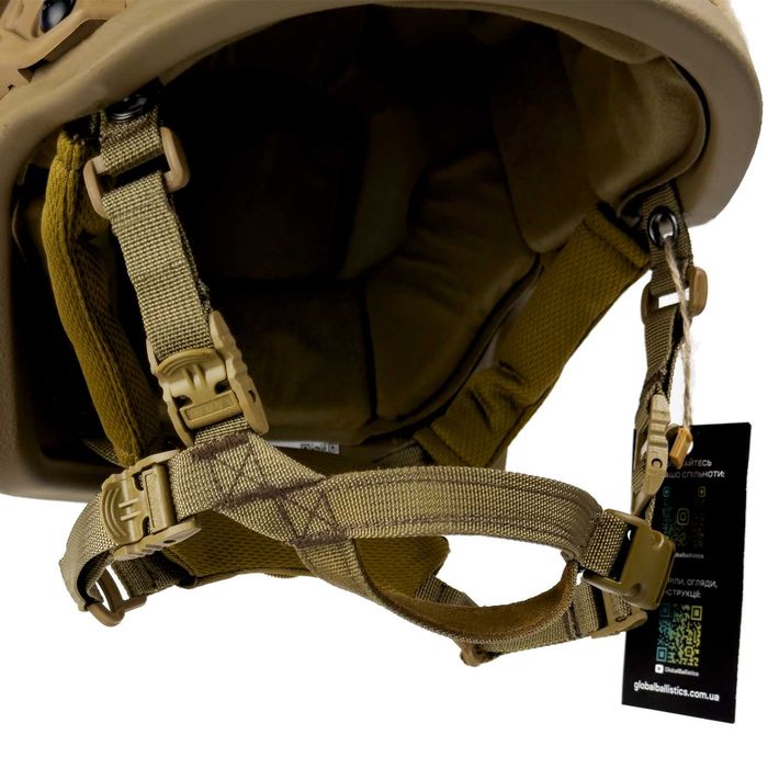 Новий тактичний шолом FAST Maritime Tactical WENDY. Койот. M-L.