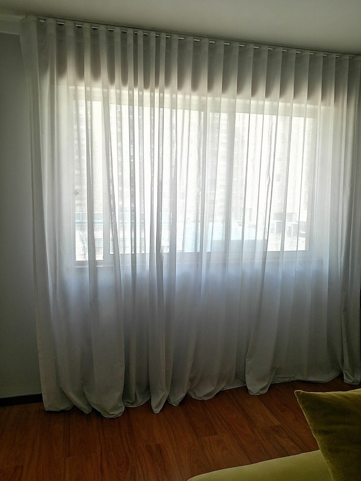 Cortinas efeito onda