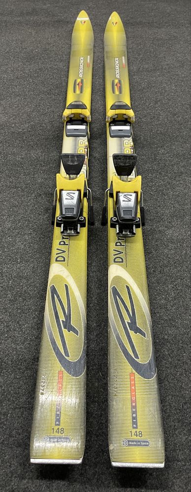 Skis Rossignol Salomon 148cm e Bastões