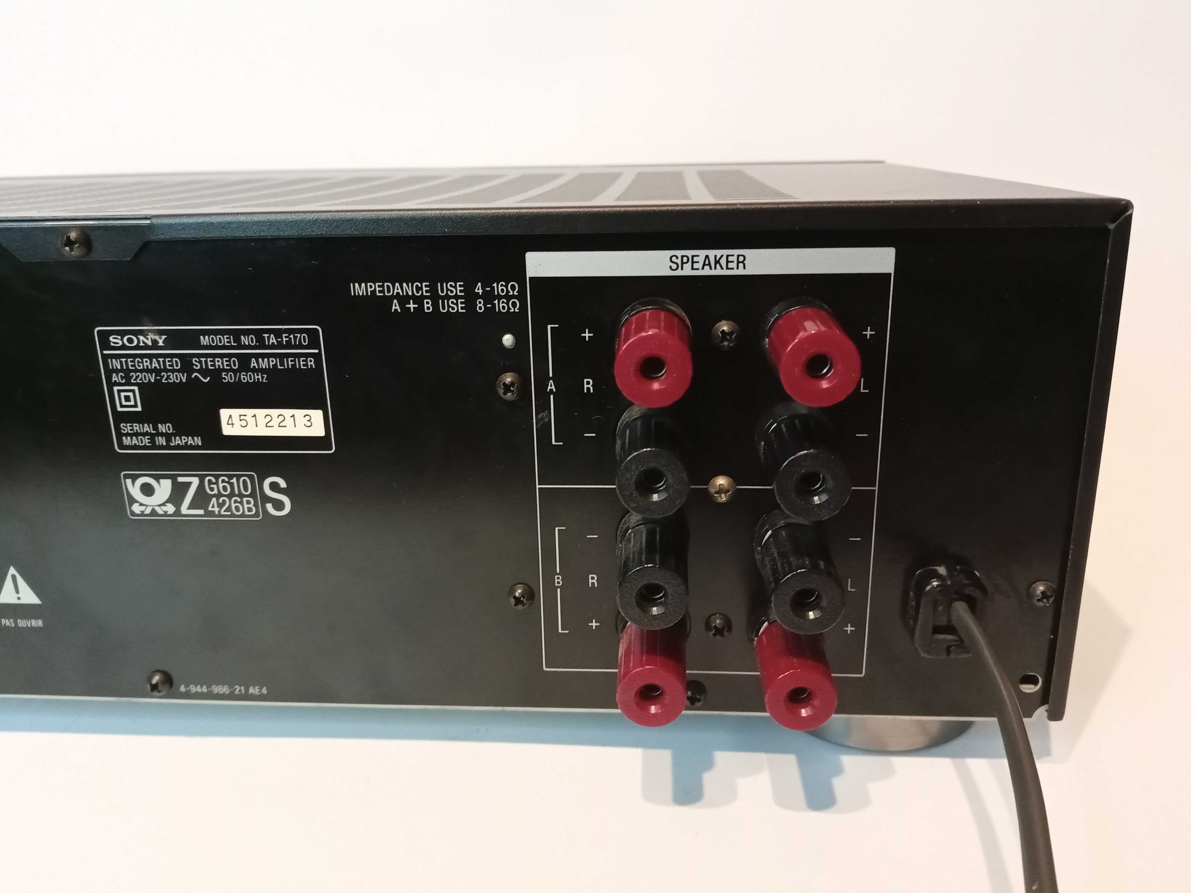 SONY TA-F170 wzmacniacz stereo