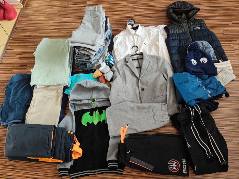 Paka ubranek dla chłopca 134 zara