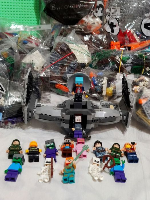 Конструктор Lego оригинал и аналоги Лего 3.5кг