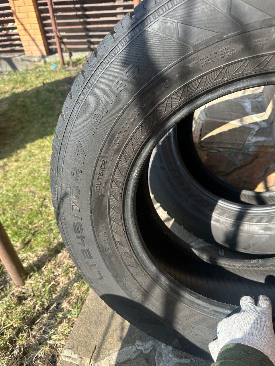 Комплект б\в літніх LT шин(4шт) Nokian  Rotiiva HT 245/70 R17