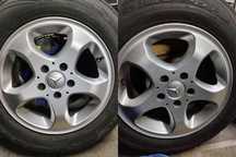 Литі диски R15 з літньою гумою 205/65 R15 для Mercedes