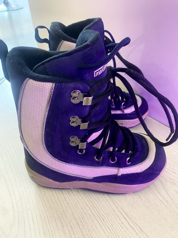 Buty snowboardowe dzieciece roz.35 Maxdrive