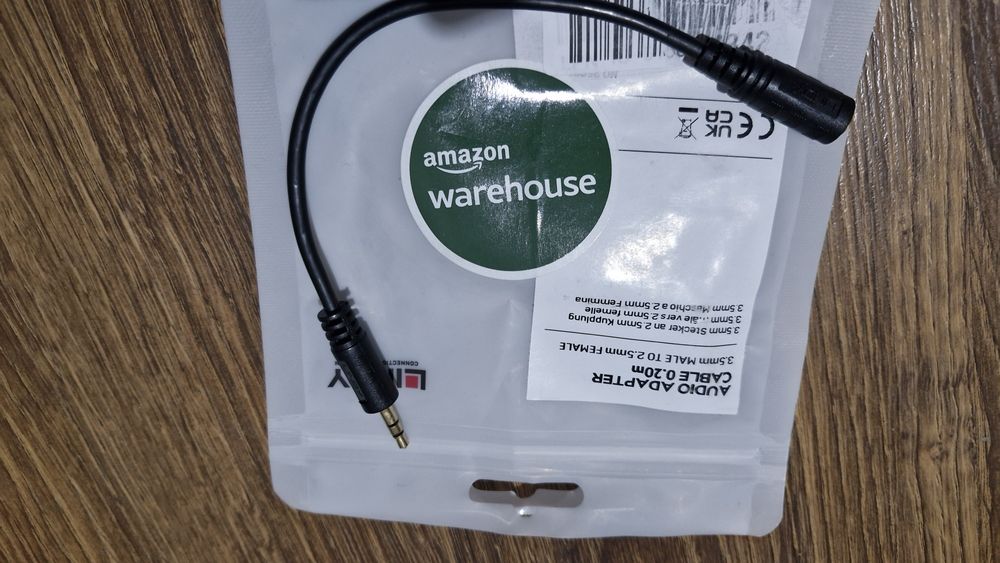 Adapter audio 3.5mm 2.5mm