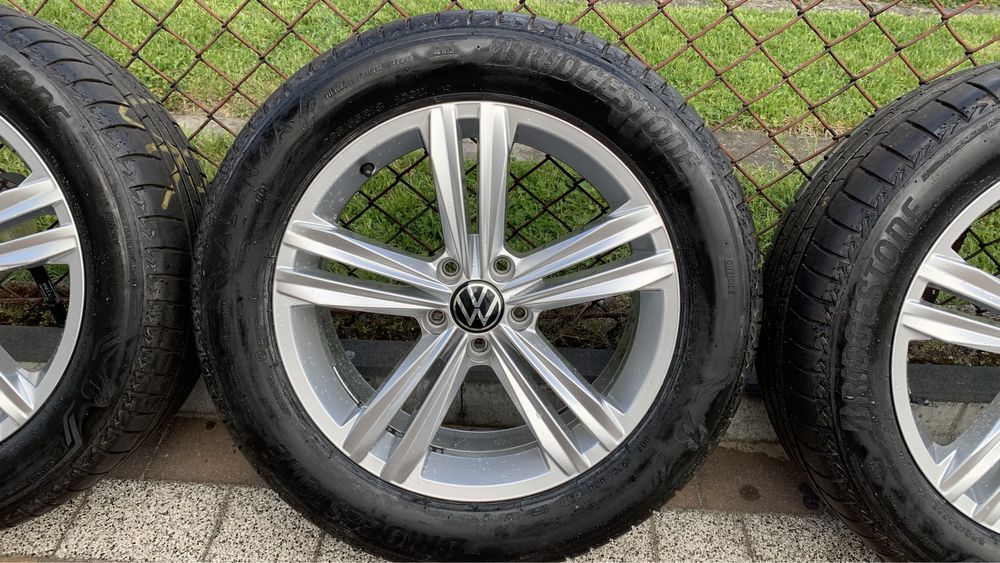 Koła letnie 18” Volkswagen Tiguan + opony letnie Bridgestone 235/55/18