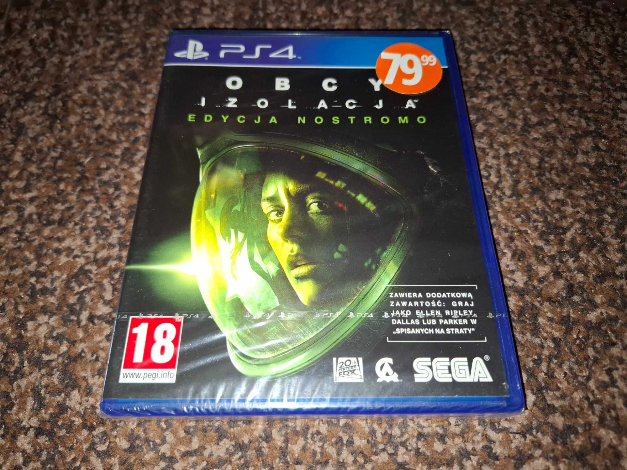 Obcy Izolacja Edycja Nostromo PL [Nowa] Sony PS4