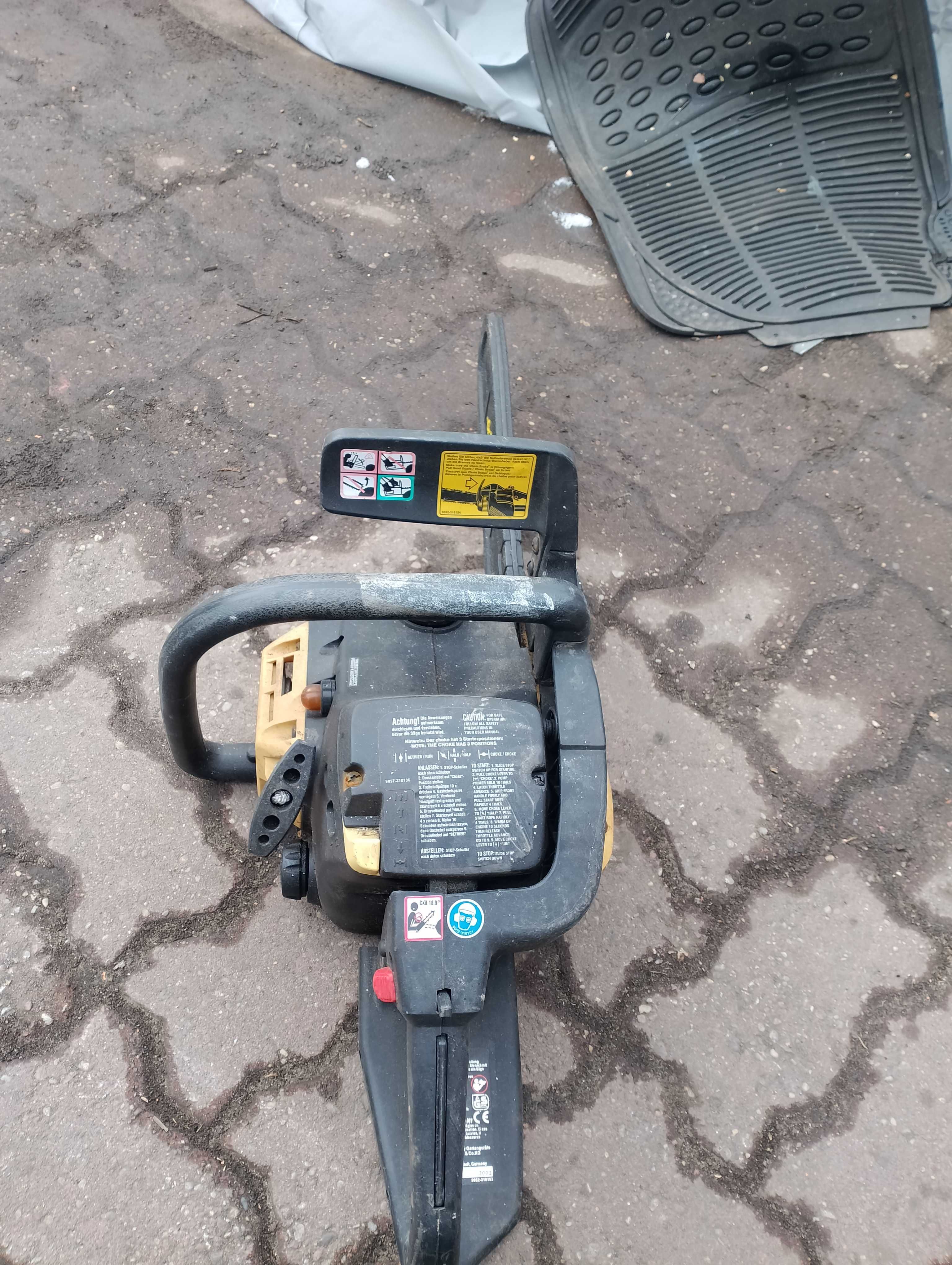 Piła spalinowa 2 sztuki Partner 351 i McCuloch  uszkodzone na części