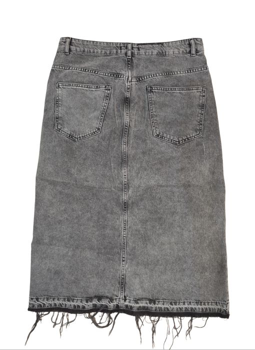 Жіноча спідниця повсякденна y2k streetwear opium zxc Сіра спідниця