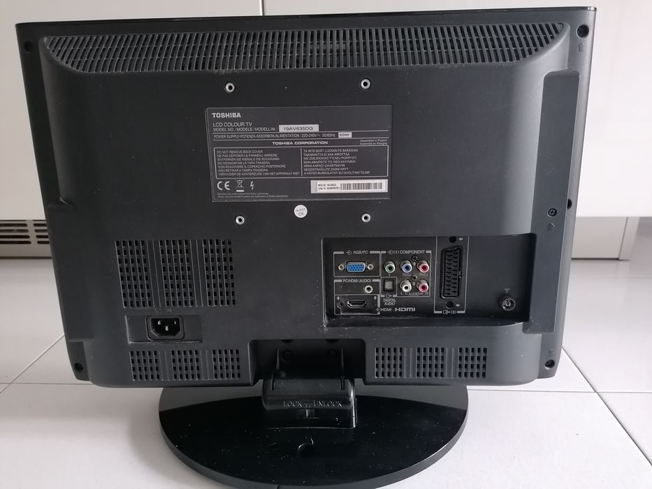 TV LCD Digital ecrã 19"