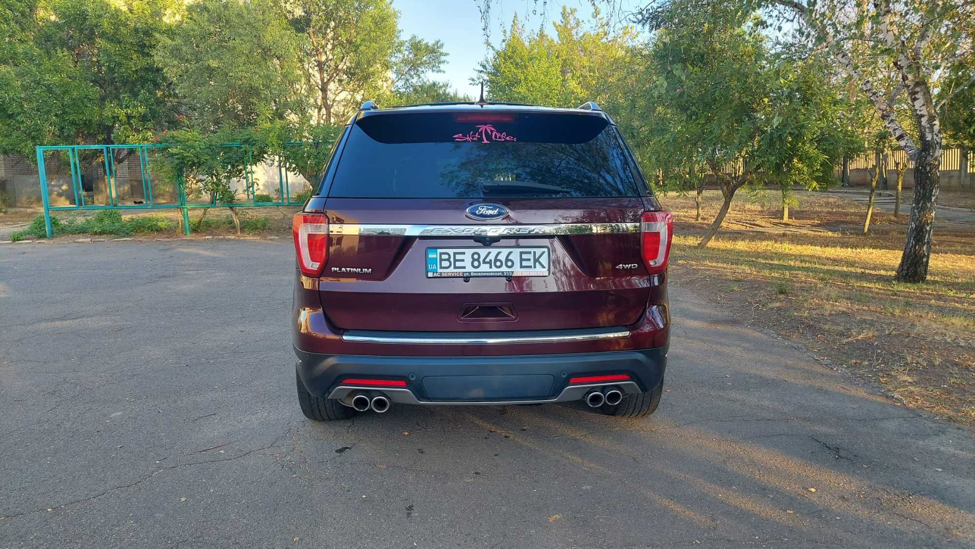 Ford Explorer Platinum