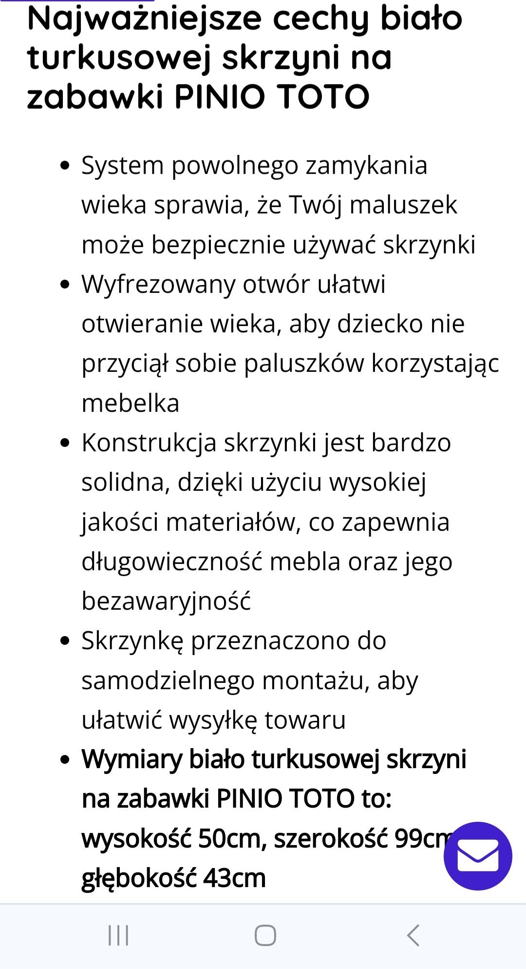 Pinio toto skrzynia drewniana