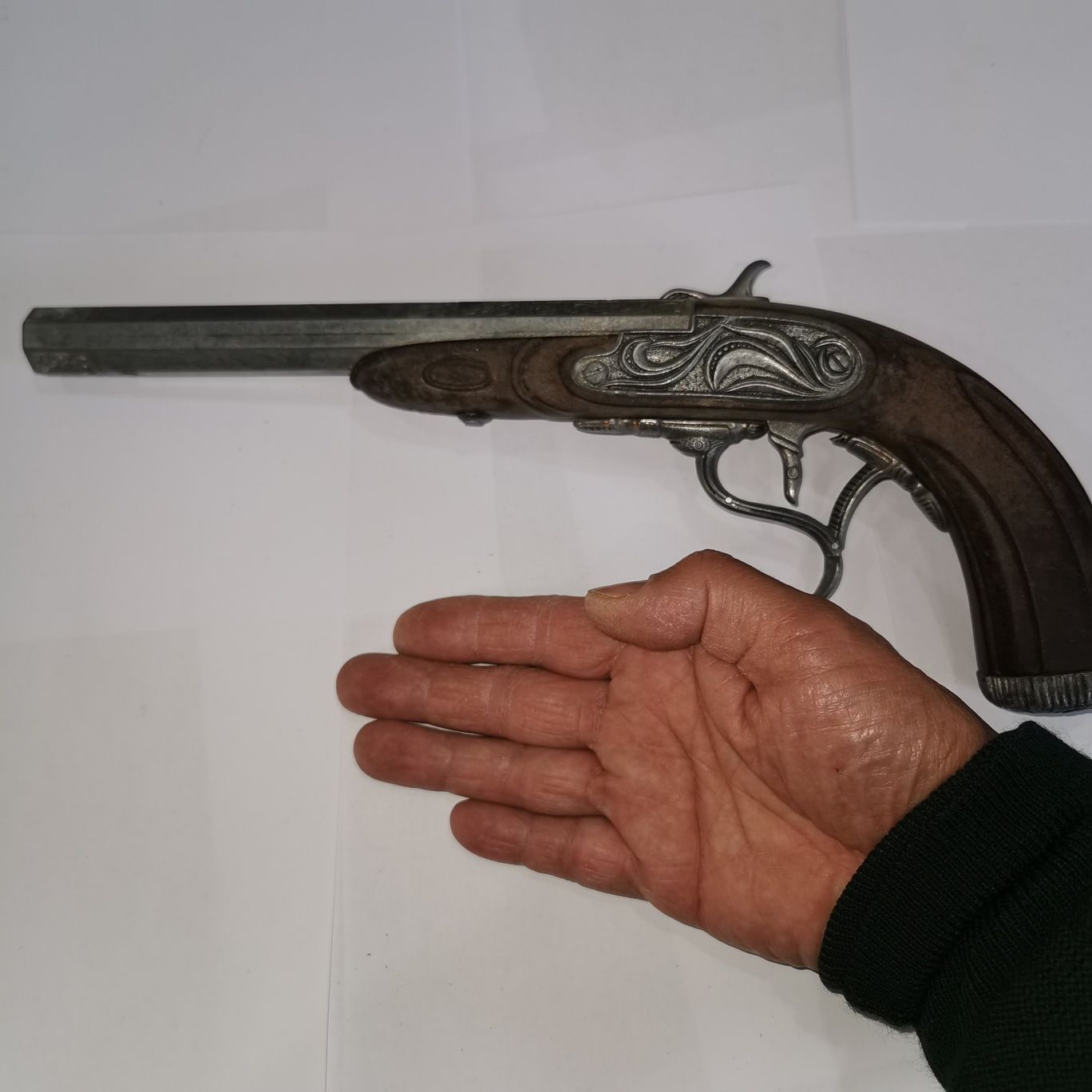 Replica de Pistola de pederneira
