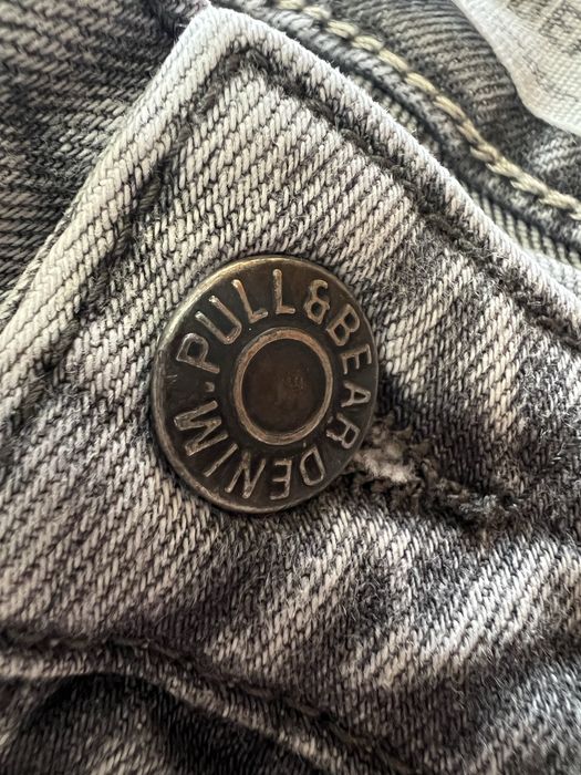 Calças de ganga cinza Pull&Bear Slim - em ótimo estado