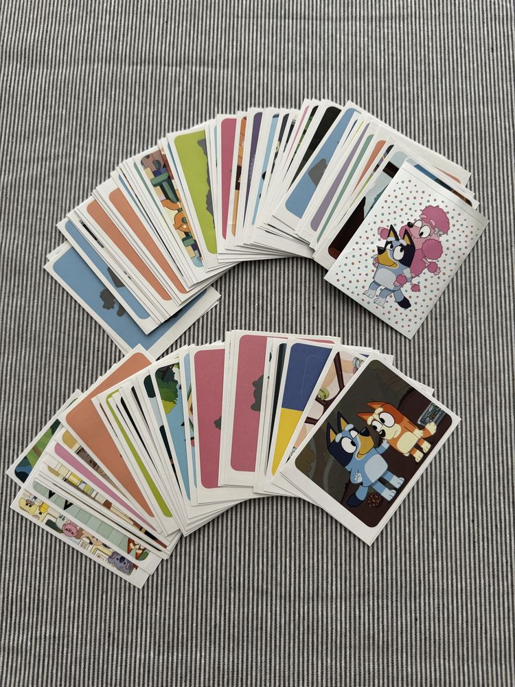 Venda/Troca de cromos Bluey