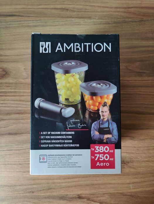 Pojemnik próżniowy Ambition Aero z pompką