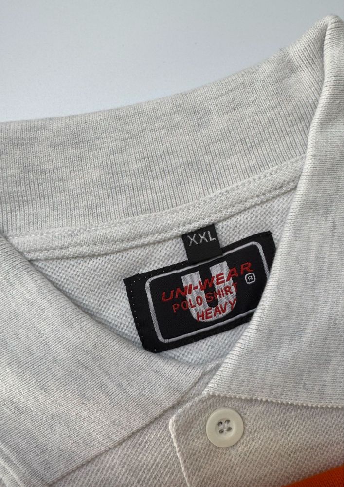 Dwie nowe koszulki pomaranczowa szara polo XXL
