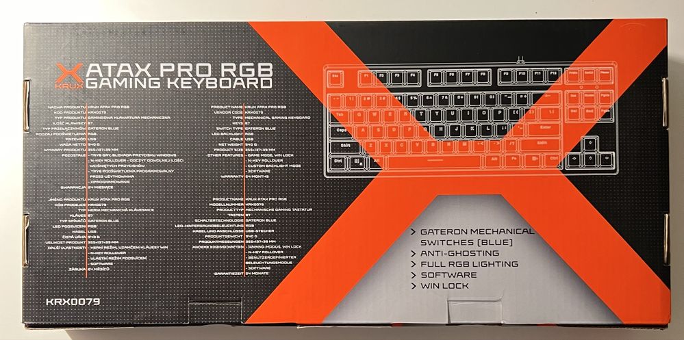 Klawiatura Krux Atax Pro RGB
