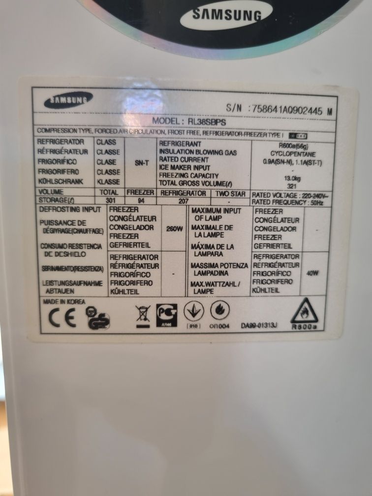 Lodówka Samsung RL38SBPS