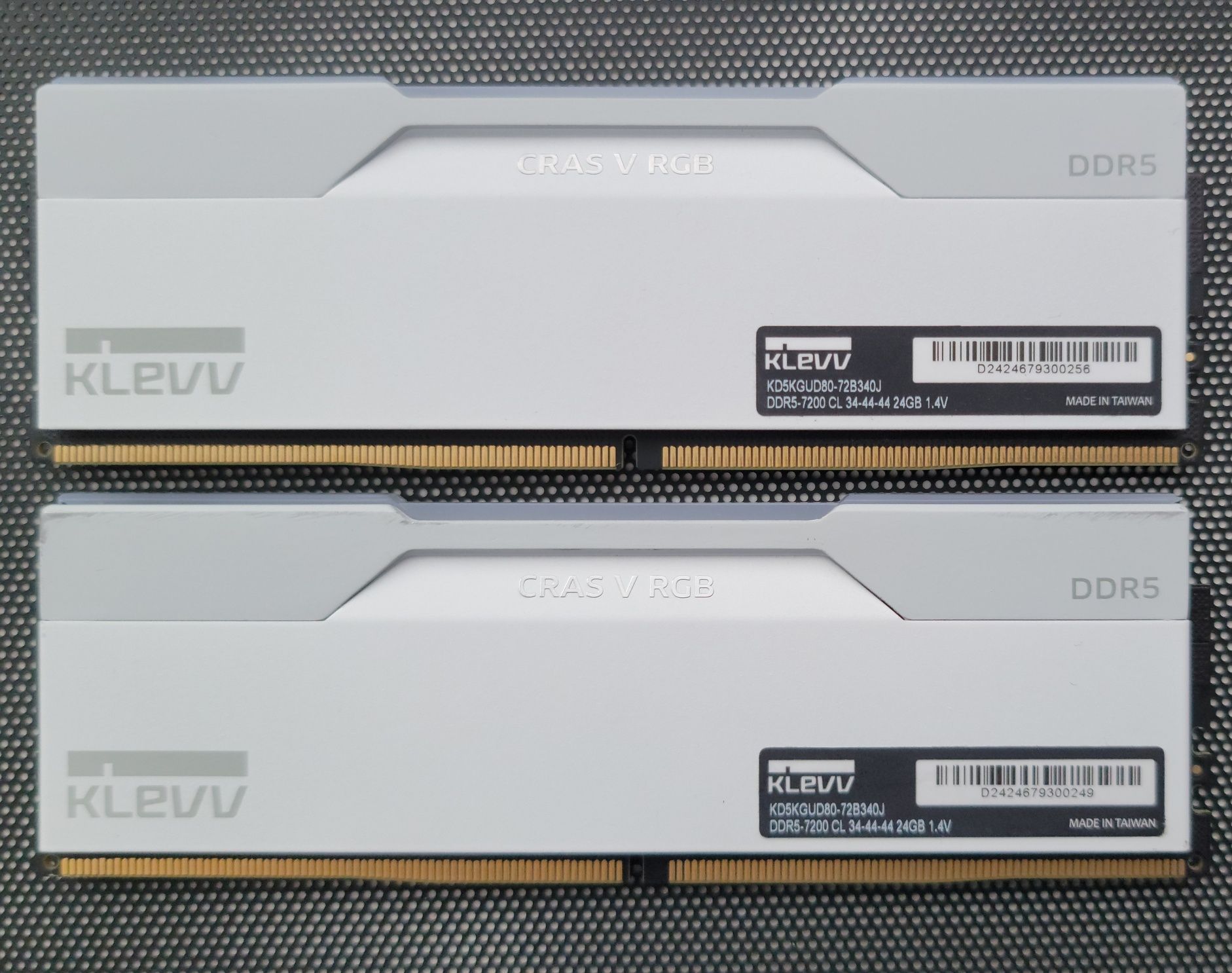 Klevv Cras V RGB DDR5-7200mhz 48gb(2x24)