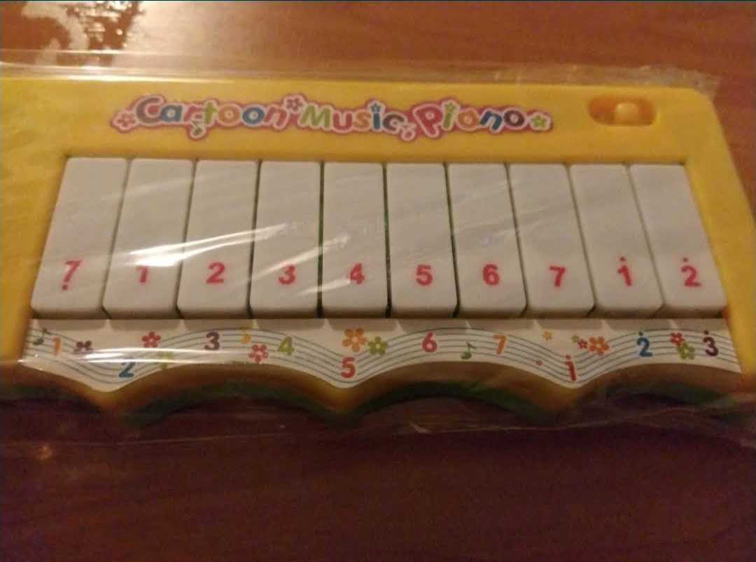 pianinko organki zabawka muzyczna