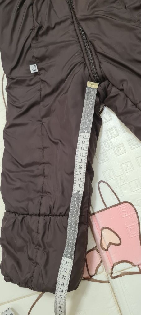 Зимний комбинезон и куртка wojcik 98 размер