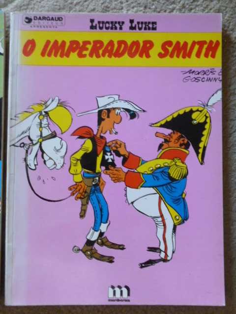 2 Livros BD de Lucky Luke