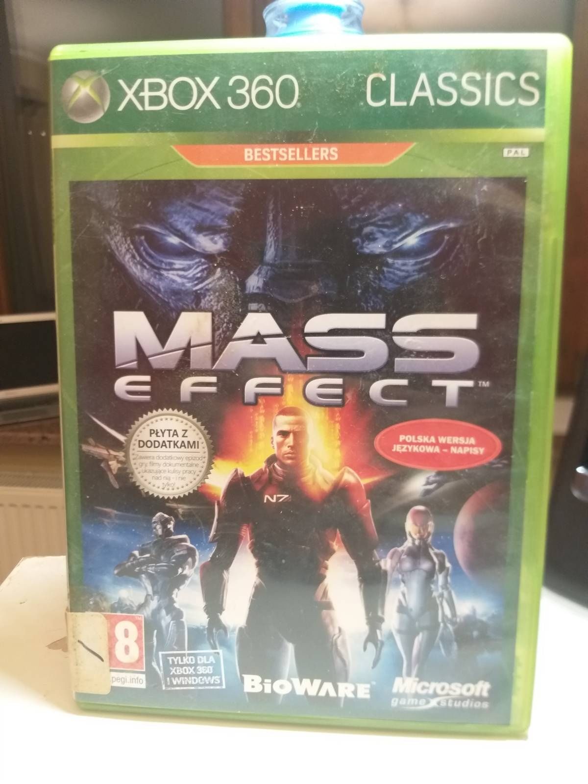 Gra Mass Effect X360 Xbox 360 PL Pudełkowa