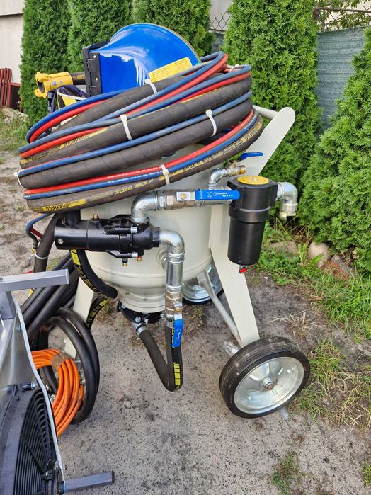 Piaskarka 100l NOWY zestaw do piaskowania