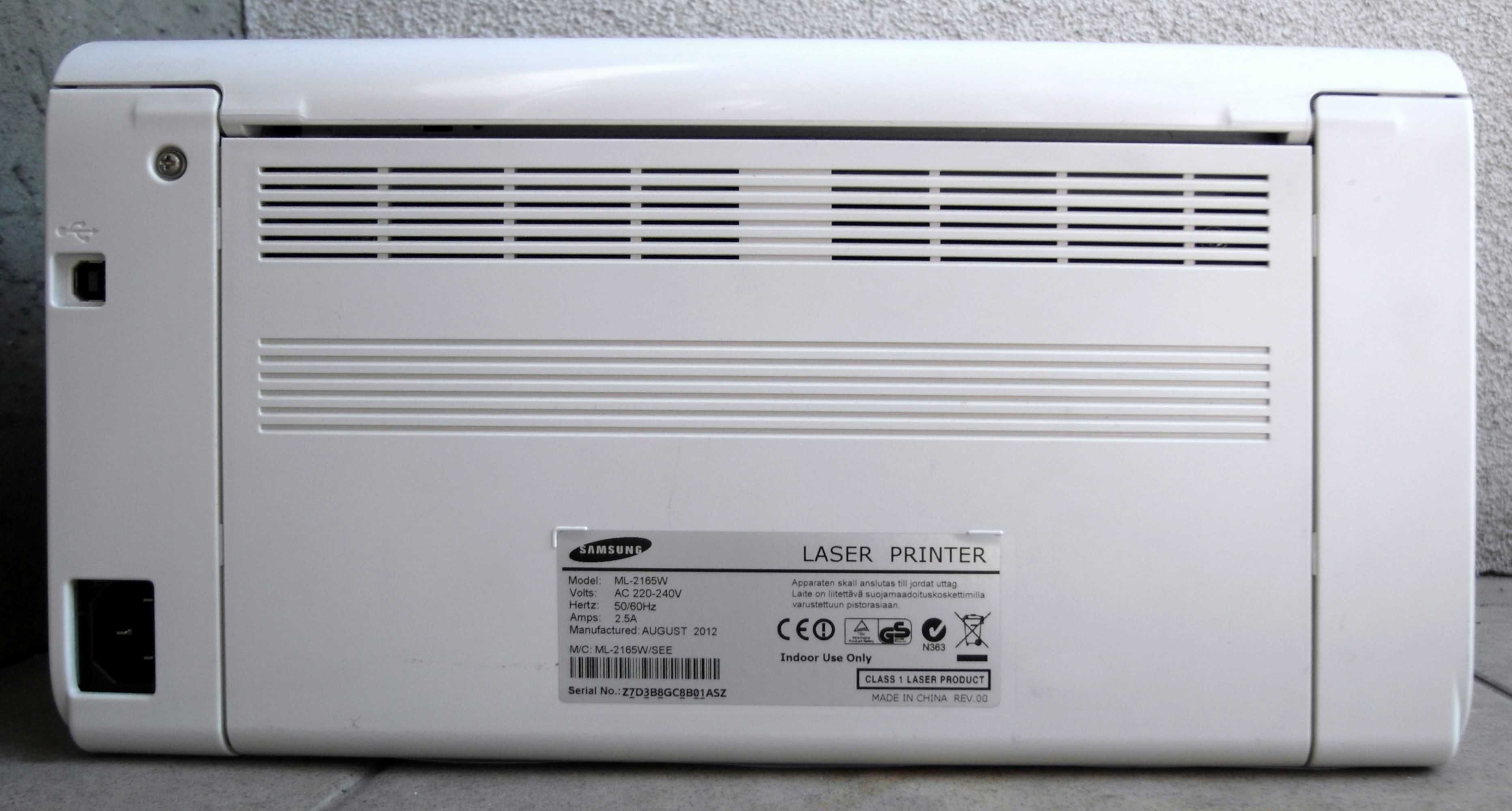 LASEROWA drukarka A4 - Samsung ML-2165W - Wi-Fi - tylko odbiór Wrocław