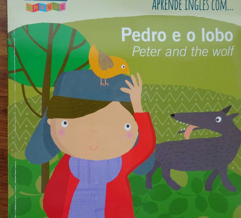 Aprender Inglês Com Pedro e O Lobo