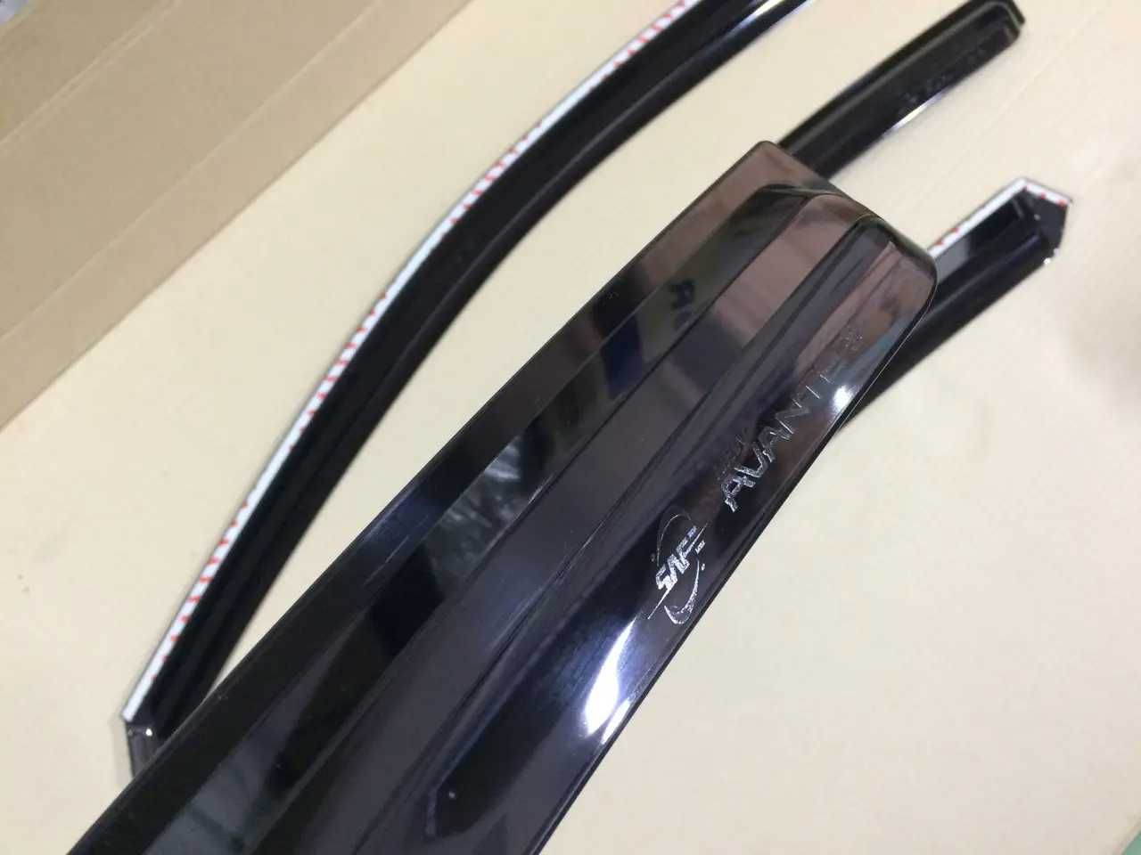 Дефлектори вікон (Вітровики) на Хюндай Элантра HD 06-10 корея