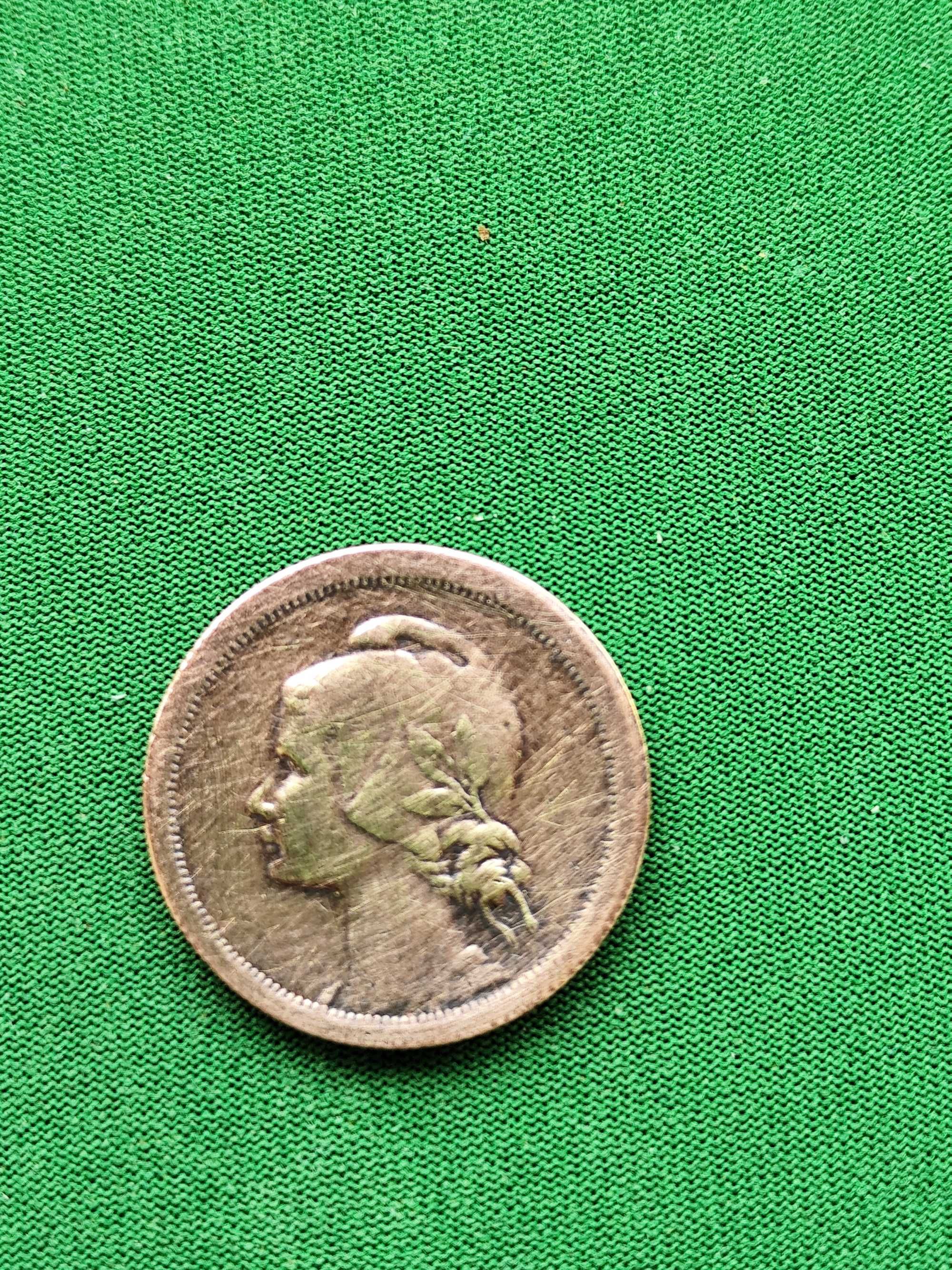 Moeda de 10 centavos de 1930, rara, mbc