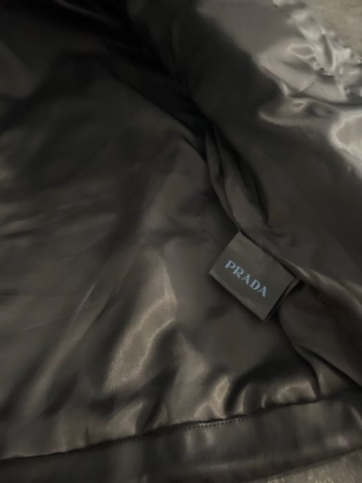 Куртка шкіряна Prada