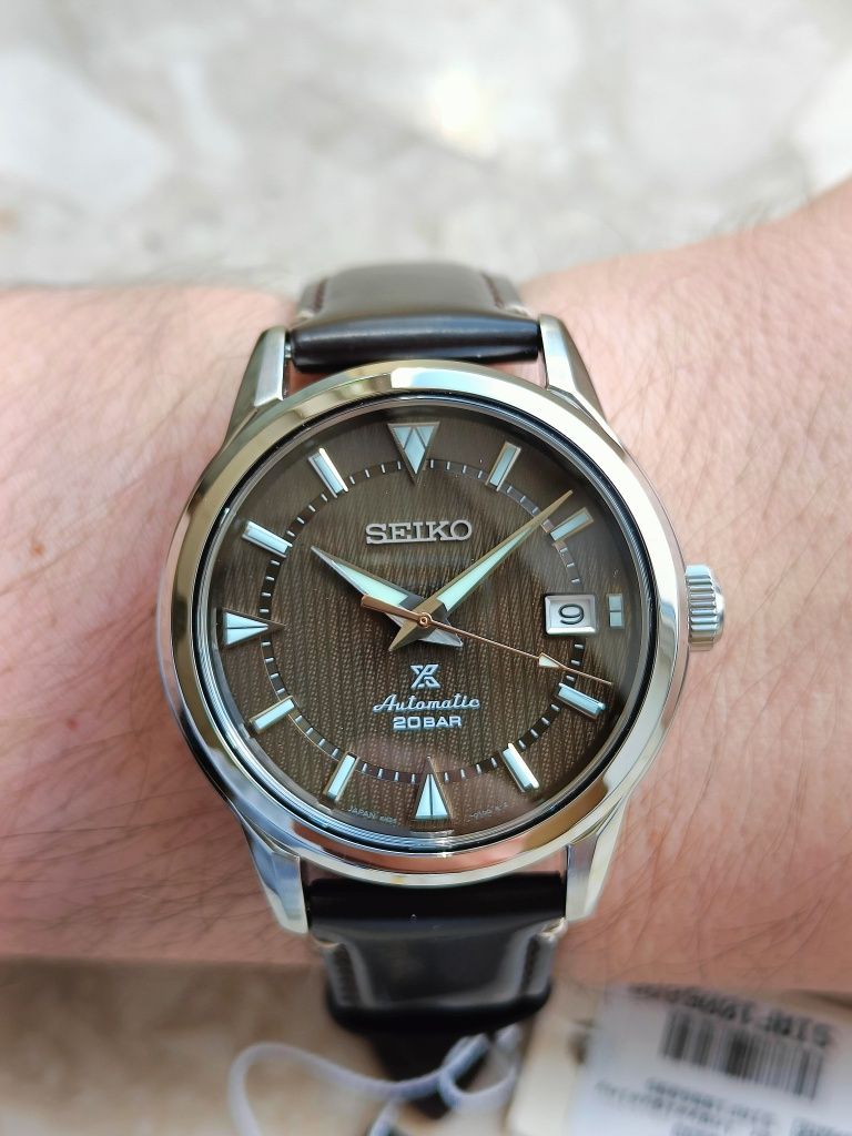 Zegarek Seiko Alpinist 1959 SPB251J1 Japan Brown Szafir Automat