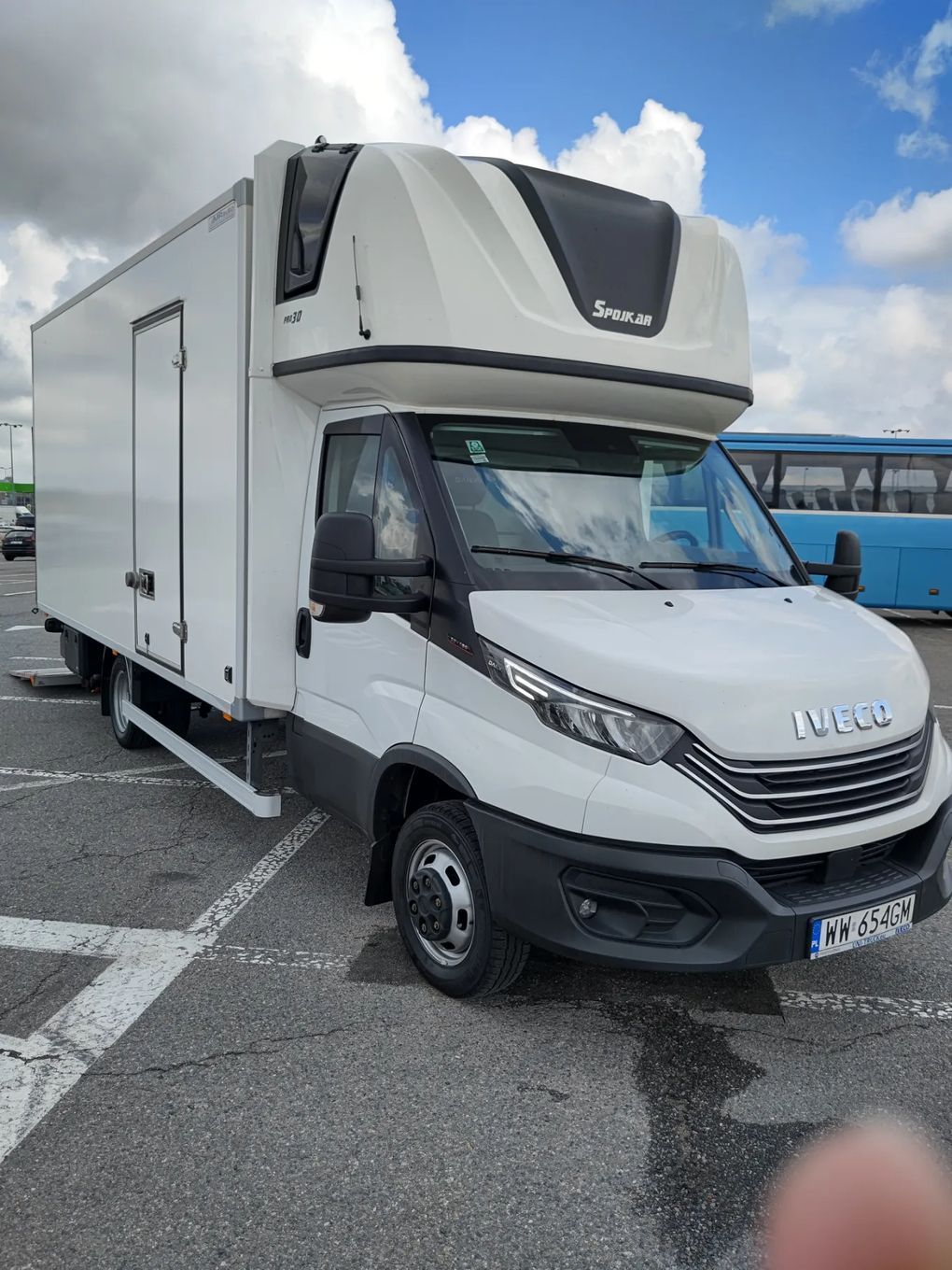 Iveco DAILY 50C18HZ  3.0L 176KM Diesel 2022 FV23% WINDA SYPIALNIA Salon Polska