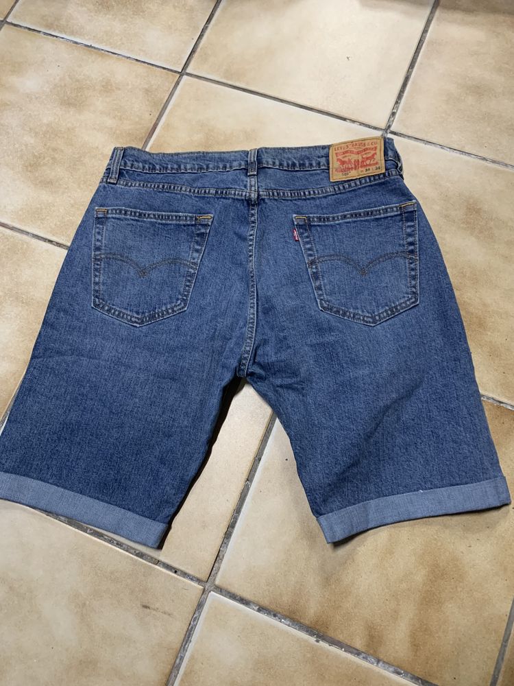 Шорти Levis оригінал нові джинсові унісекс casual літній плотні USA